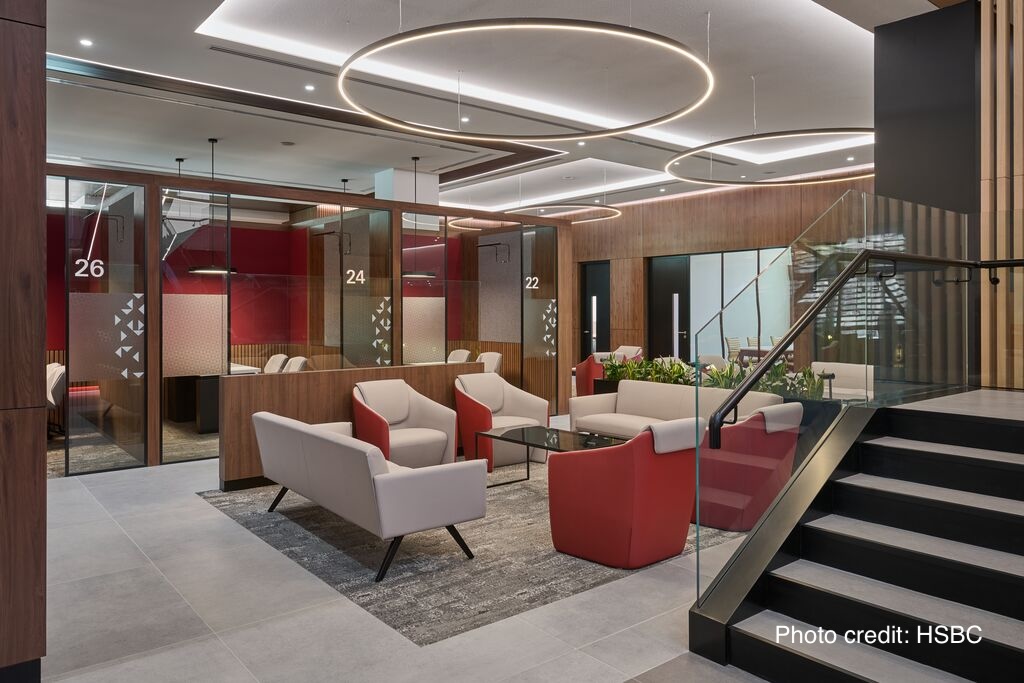 Photo Credit: HSBC - Intuitive, Standardized Boardrooms and Breakout Spaces
